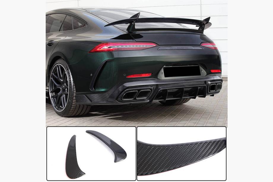 Mercedes AMG GT 4 X290 2018– Nástavce na zadní nárazník V1 (pro GT63 2018-2022, karbon) Image