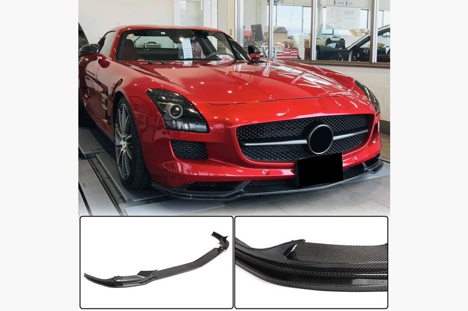 Mercedes SLS C197 2010–2014 Nástavec předního nárazníku Lip (karbon) Image