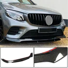 Mercedes GLC Coupé C253 2016–2023 Karbonový nástavec předního nárazníku Lip (pro AMG-Line/GLC43 AMG) fotografie 1