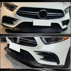 Mercedes CLS C257 2018– Karbonový nástavec na přední nárazník Lip (pro AMG/AMG-Line 2018-2020) fotografie 5