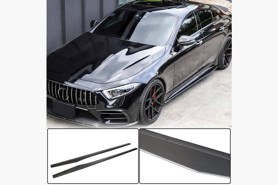 Mercedes CLS C257 2018– Boční prahy V1 (pro AMG/AMG-Line 2018-2020, karbon) Image