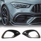 Mercedes CLA C118 2019– Karbonové nástavce na přední nárazník (pro CLA45 AMG SD) fotografie 1