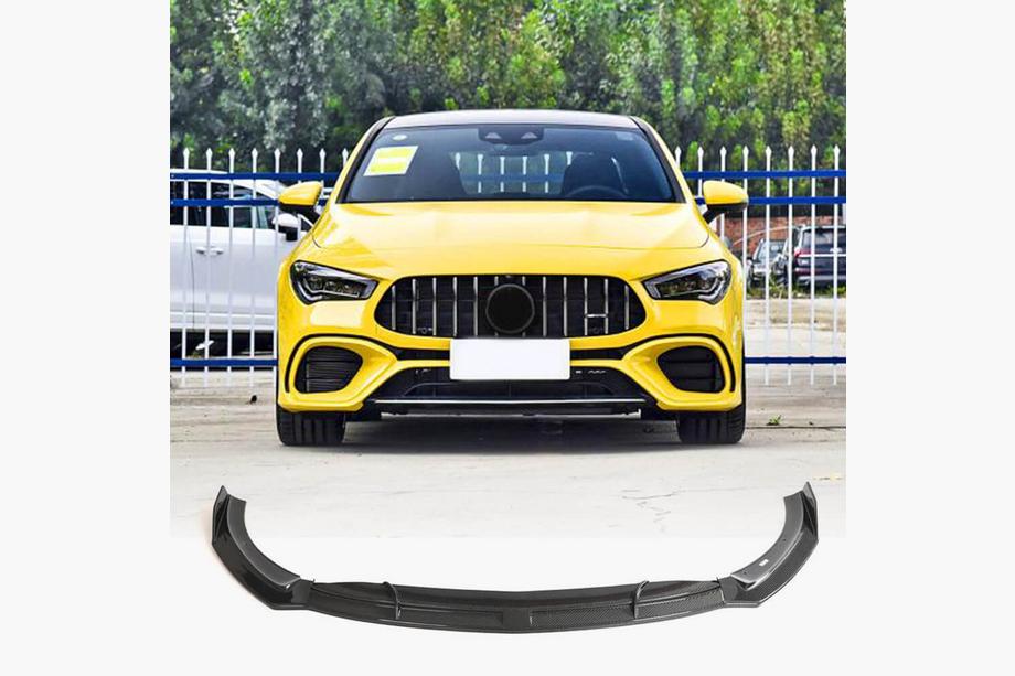 Mercedes CLA C118 2019– Karbonový přední lip spoiler na nárazník (pro CLA45 AMG SD) Image