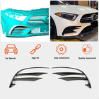 Mercedes CLS C257 2018– Karbonové nástavce předního nárazníku (pro AMG-Line 2018-2020) fotografie 2