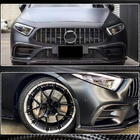Mercedes CLS C257 2018– Karbonové nástavce předního nárazníku (pro AMG-Line 2018-2020) fotografie 4