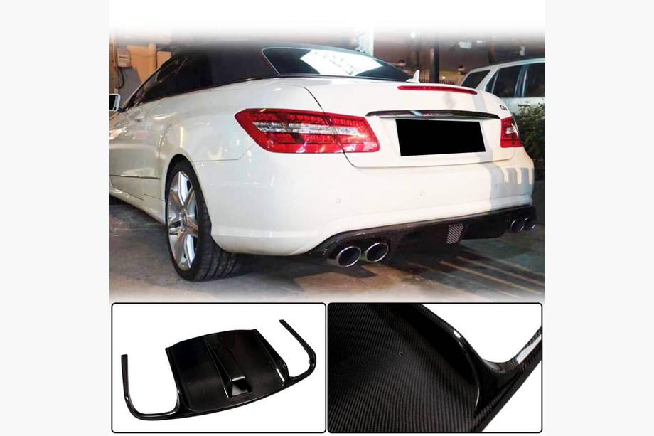 Mercedes E-Class kupé C207 2010–2017 Difuzor zadního nárazníku (pro E63 AMG 2009-2013, karbon) Image