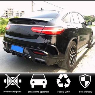 Kryty zadního nárazníku (pro GLE 350/GLE450/GLE63 2019-2023, karbon) fotografie 2