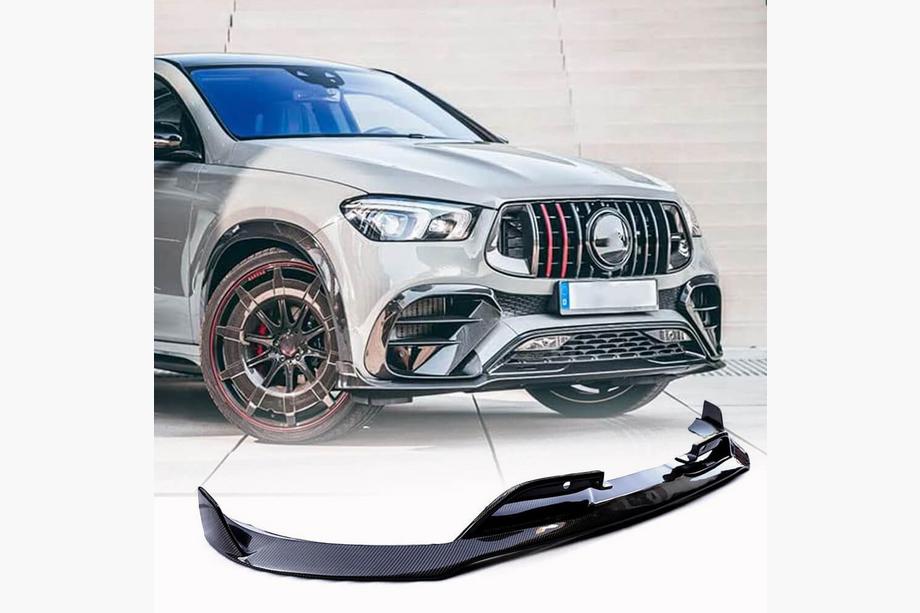Mercedes GLE W167 2018– Přední lip spoiler na nárazník (pro GLE53/AMG-Line 2019-2023, karbon) Image