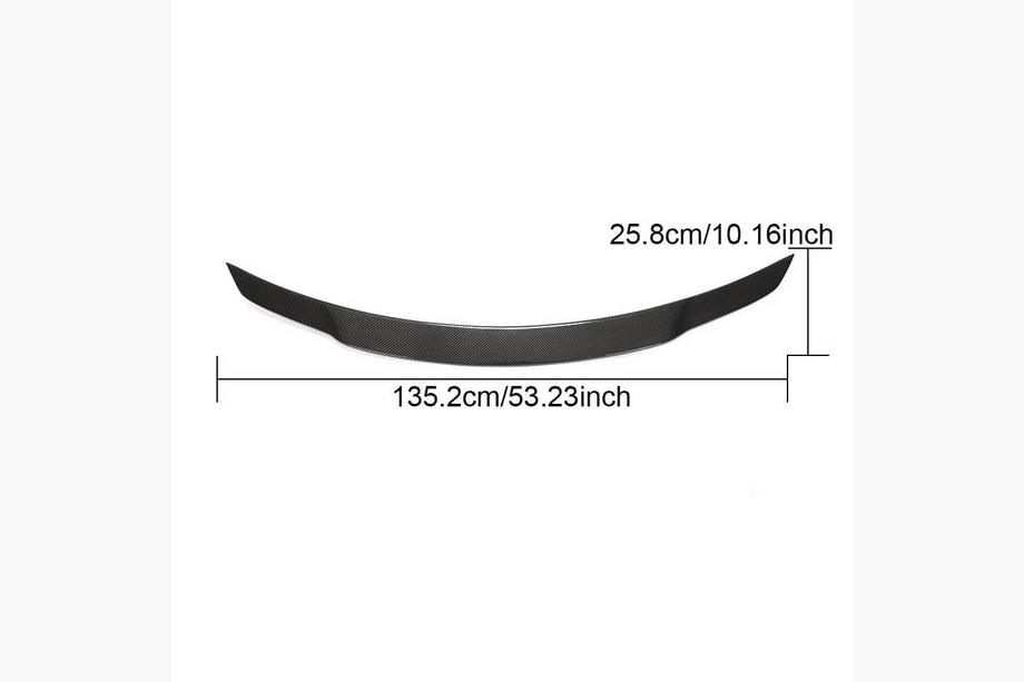 Mercedes SLK R172 2011–2016 Spoiler V2 (pro 2011-2020, karbon) Fotografie 5