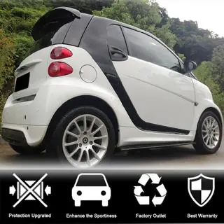 Spoiler pro fortwo (karbon) Smart 2007–2014 fotografie 2