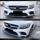 Mercedes C-class W206 2022– Nástavec na přední nárazník Lip (pro AMG-Line, karbon) fotografie 3