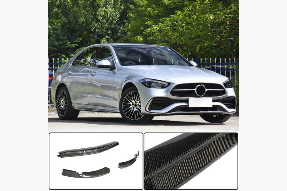 Mercedes C-class W206 2022– Nástavec na přední nárazník Lip (pro AMG-Line, karbon) Image