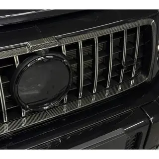 Rámeček masky chladiče (karbon) Mercedes G-Class W463 2018–2024 fotografie 1