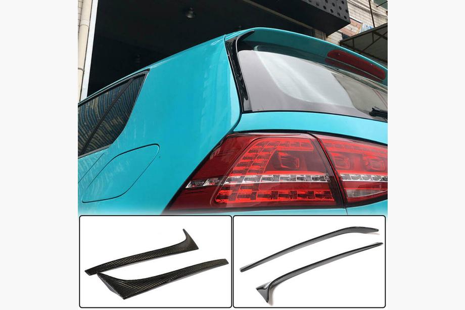Volkswagen Golf 7/E-Golf 2012–2020 Kryty sloupků zadního okna (pro Base, karbon) Image
