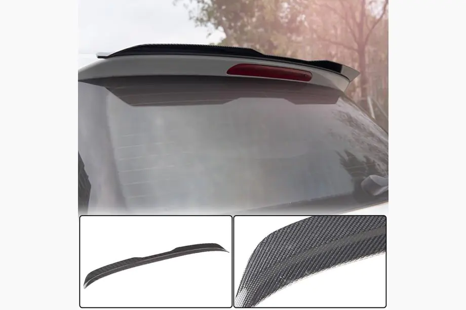Volkswagen Golf 7/E-Golf 2012–2020 Karbonový spoiler V2 (pro GTI/R HB) Image