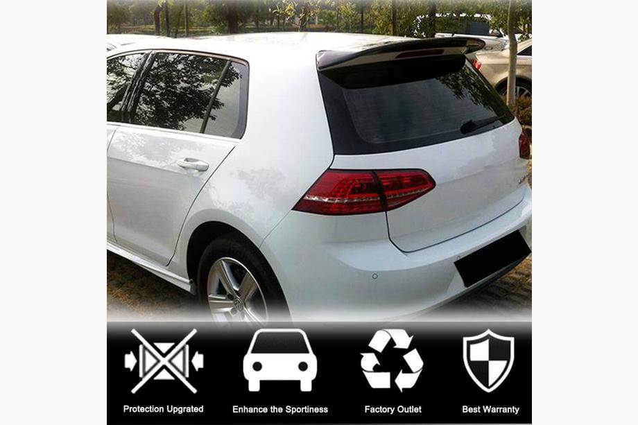 Volkswagen Golf 7/E-Golf 2012–2020 Spoiler V3 (pro GTI/R HB, karbon) Fotografie 2