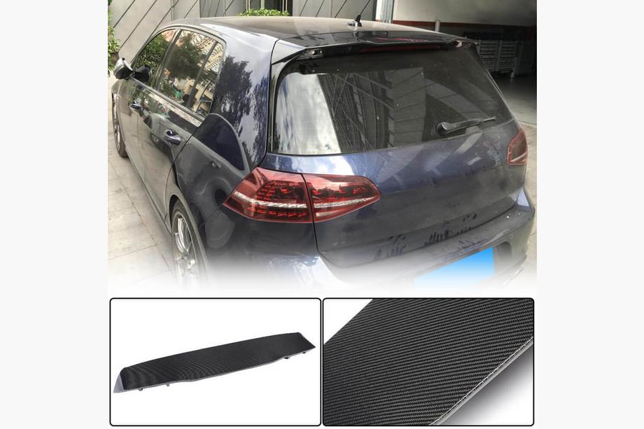 Volkswagen Golf 7/E-Golf 2012–2020 Spoiler V4 (pro GTI/R HB, karbon) Image