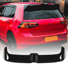 Volkswagen Golf 7/E-Golf 2012–2020 Spoiler V6 (pro GTI/R HB, plast) fotografie 1
