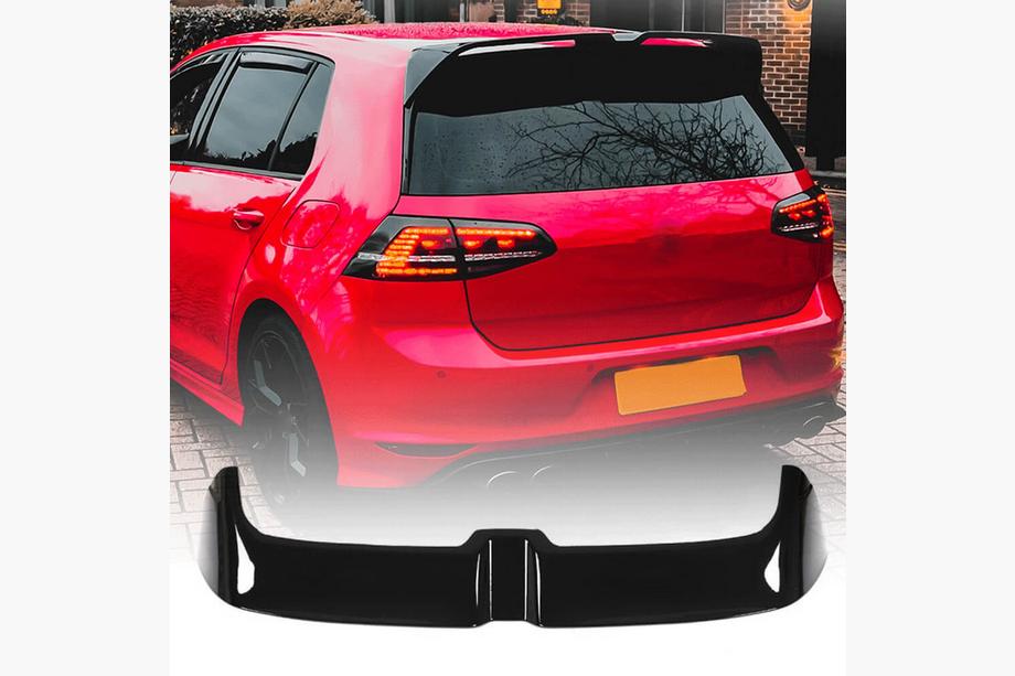 Volkswagen Golf 7/E-Golf 2012–2020 Spoiler V6 (pro GTI/R HB, plast) Image