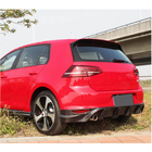Volkswagen Golf 7/E-Golf 2012–2020 Difuzor zadního nárazníku V1 (pro Base/GTI HB 2012-2017, karbon) fotografie 3