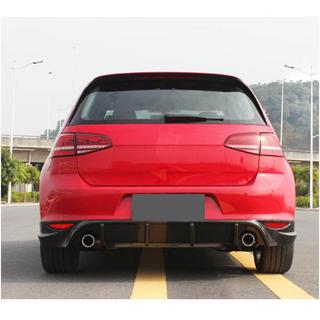 Difuzor zadního nárazníku V1 (pro Base/GTI HB 2012-2017, karbon) fotografie 2