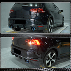 Volkswagen Golf 7/E-Golf 2012–2020 Difuzor zadního nárazníku V2 (pro Base/GTI HB 2012-2017, karbon) fotografie 4