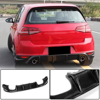 Difuzor zadního nárazníku V2 (pro Base/GTI HB 2012-2017, karbon) fotografie 1