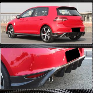 Difuzor zadního nárazníku V2 (pro Base/GTI HB 2012-2017, karbon) fotografie 3