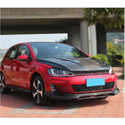 Volkswagen Golf 7/E-Golf 2012–2020 Karbonový přední lip nárazníku Lip V1 (pro GTI HB 2012-2017) fotografie 3