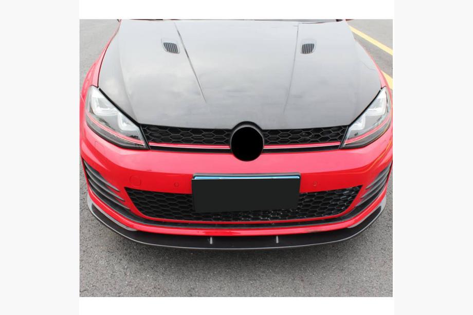 Volkswagen Golf 7/E-Golf 2012–2020 Nástavec předního nárazníku Lip V2 (pro GTI HB 2012-2017, karbon) Fotografie 3