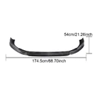 Volkswagen Golf 7/E-Golf 2012–2020 Přední lip spoiler na nárazník (pro R/R-Line 2012-2017, karbon) fotografie 6