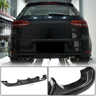 Volkswagen Golf 7/E-Golf 2012–2020 Difuzor zadního nárazníku (pro R/R-Line HB 2012-2017, karbon) fotografie 1