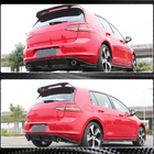 Volkswagen Golf 7/E-Golf 2012–2020 Difuzor zadního nárazníku V3 (pro Base/GTI HB 2012-2017, karbon) fotografie 3