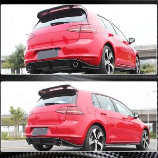 Difuzor zadního nárazníku V3 (pro Base/GTI HB 2012-2017, karbon) fotografie 3