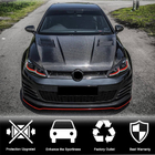 Volkswagen Golf 7/E-Golf 2012–2020 Maska chladiče (pro HB 2012-2017, suchý karbon) fotografie 4