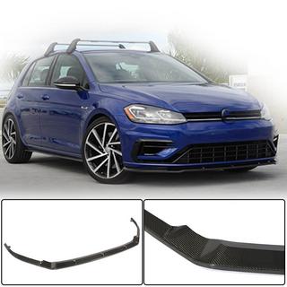 Přední spoilerový nástavec nárazníku Lip V1 (pro R/R-Line 2017-2020, karbon) Volkswagen Golf 7/E-Golf 2012–2020 fotografie 1