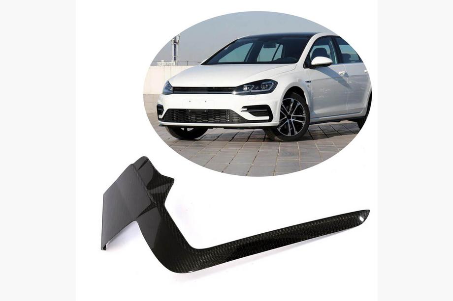 Volkswagen Golf 7/E-Golf 2012–2020 Karbonové nástavce na přední nárazník (R/R-line HB 2017-2020) Image