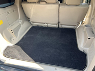Toyota Land Cruiser Prado 120 2002–2009 Textilní koberec do kufru Premium černý (5 nebo 7 míst) fotografie 1