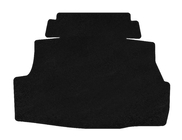 Nissan Almera N16 2000–2006 Textilní koberec do zavazadlového prostoru Premium (SD, Černý) fotografie 1