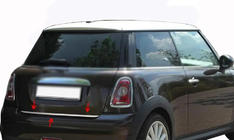Mini Clubman R55/R56 2007–2014 Ochranná lišta hrany kufru R56 (nerez) fotografie 1
