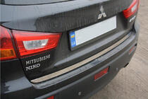 Mitsubishi ASX 2010–2023 Nerezová lišta na hranu víka kufru OmsaLine – italská nerezová ocel fotografie 4