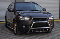 Mitsubishi ASX 2010–2023 Přední ochranný rám (bull bar) WT003 (nerez) fotografie 5