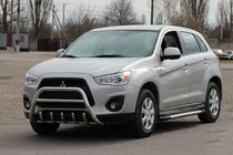 Mitsubishi ASX 2010–2023 Přední ochranný rám (bull bar) WT003 (nerez) fotografie 3