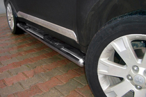 Mitsubishi Outlander 2006–2012 Boční nášlapné trubky (2 ks, nerez) fotografie 1
