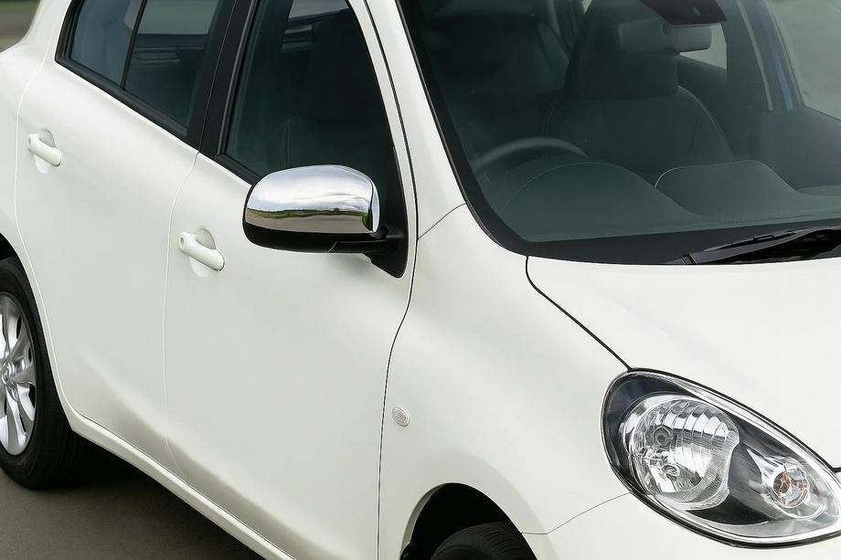 Nissan Micra K13 2011–2016 Nerezové kryty zpětných zrcátek (2 ks) Image