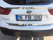 Nissan Qashqai 2014–2021 Nerezová lišta nad SPZ Carmos - turecká ocel fotografie 6