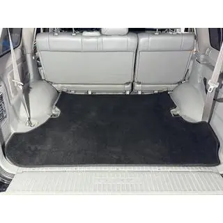 Textilní koberec do kufru Premium 2 ks černý (7 míst) Lexus LX470 1998–2007 fotografie 2