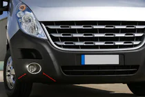 Nissan NV400 2010–2024 Nerezové kryty mlhových světel (2 ks) fotografie 1