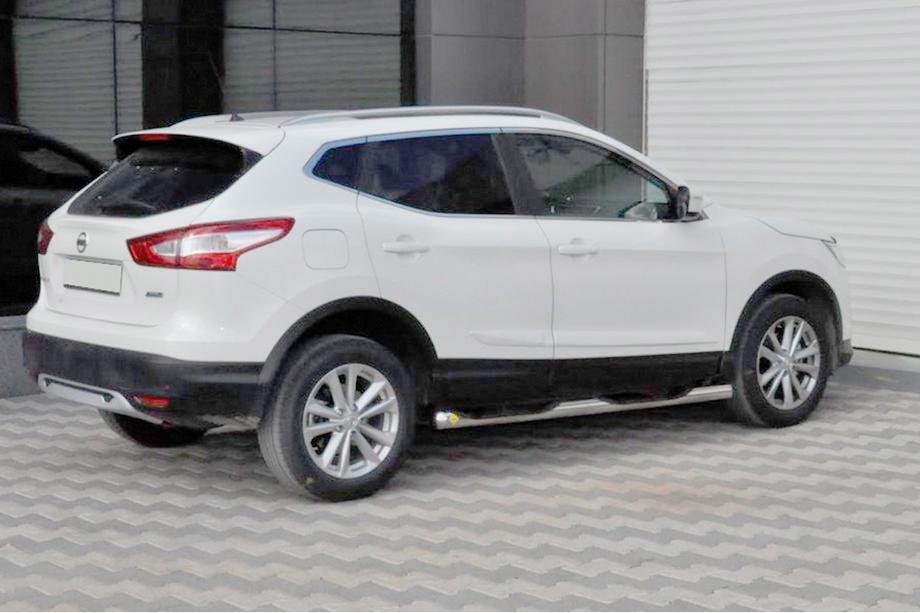 Nissan Qashqai 2014–2021 Boční trubky (2014-2017, 2 ks, nerez) Image