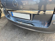 Opel Astra H 2004–2013 Chromová lišta na zadní nárazník OmsaLine lesk (SW, nerez) fotografie 5